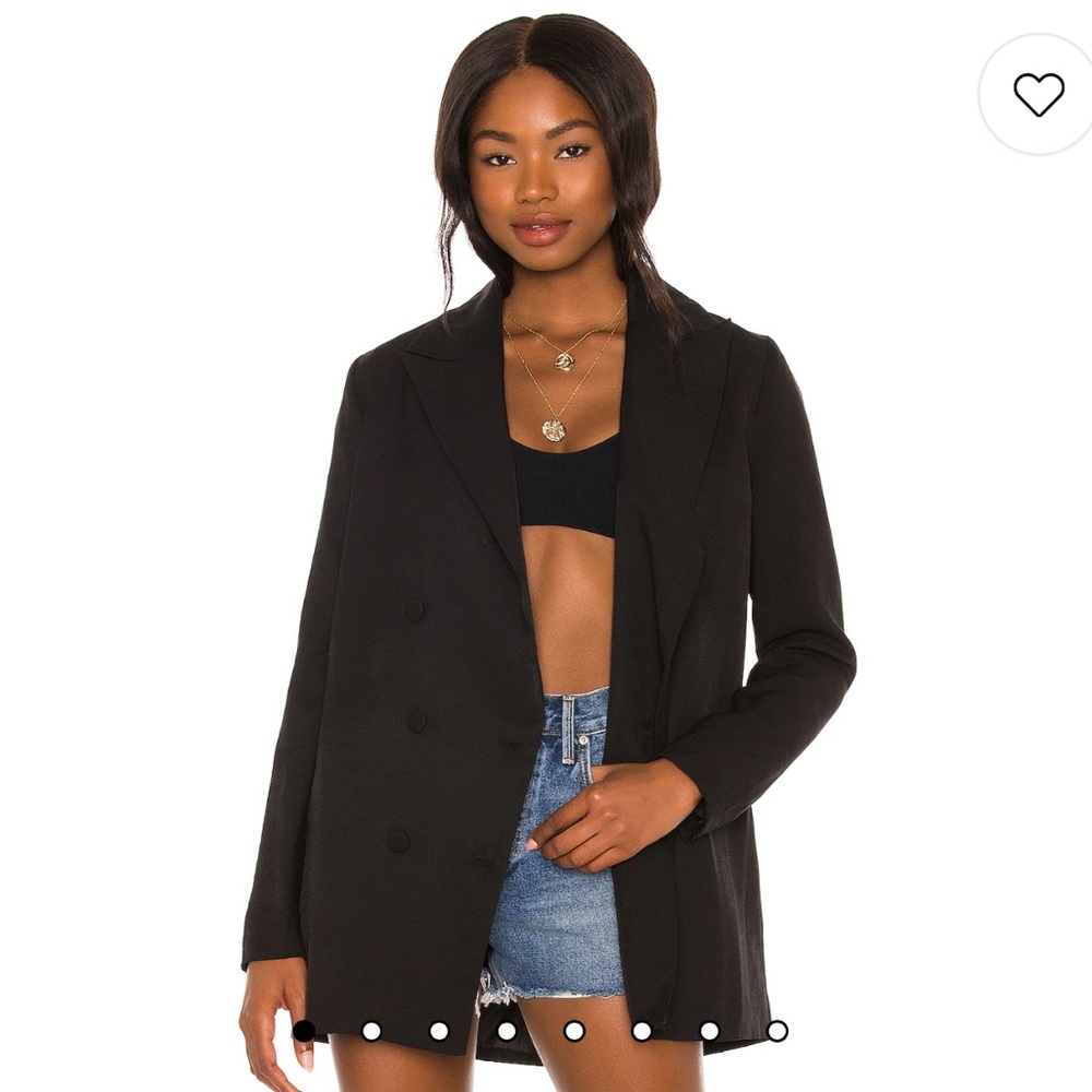 Black over sized blazer